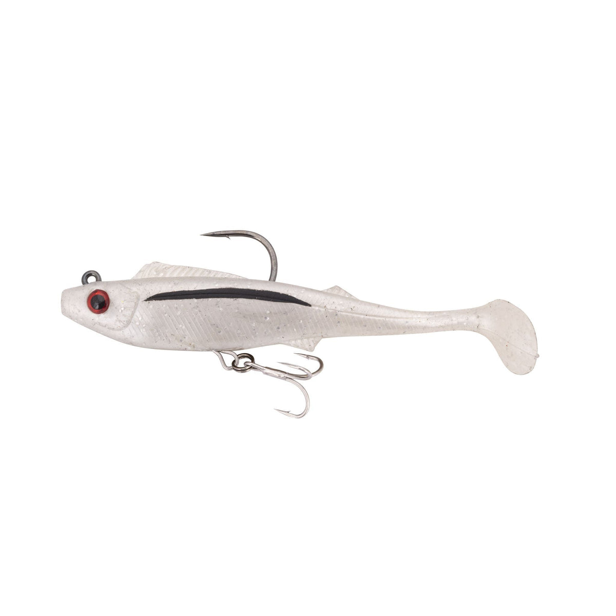 Berkley Shimma Pro-Rig 4.5in, Pearl White Silver