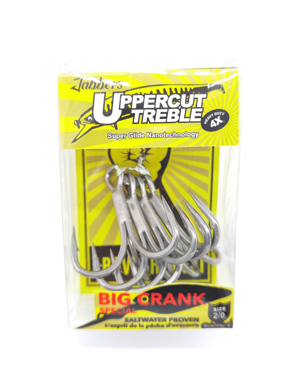 Jabbers Uppercut Trebles – size 2/0