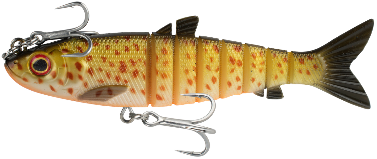 Wilson Live Mullet 5.5in, Orange Belly Trout