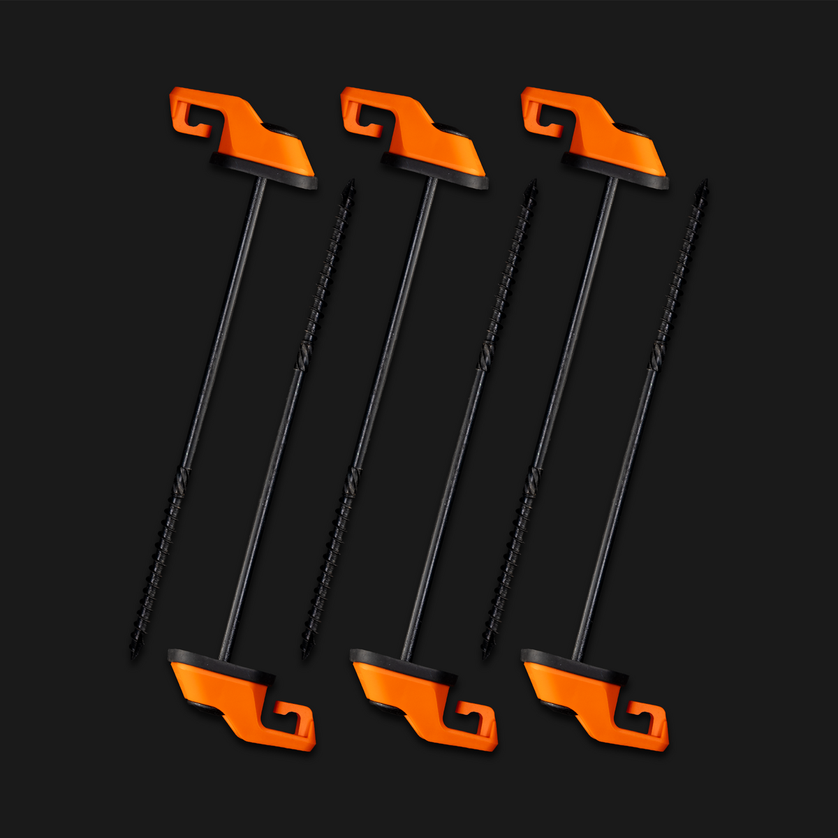 Tiegear Lite Terra pegs, pack of six