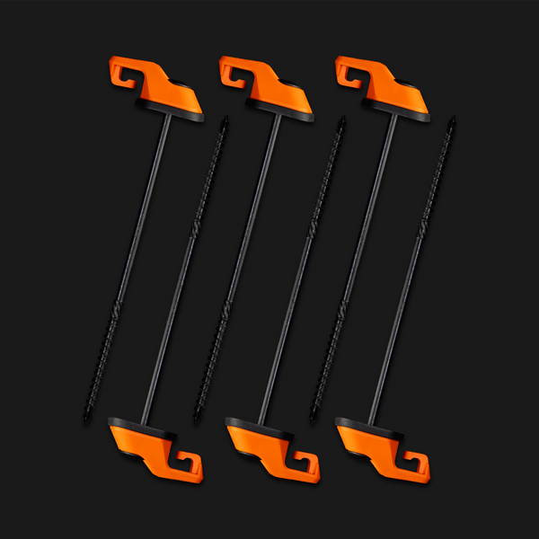 Tiegear Lite Terra pegs, pack of six