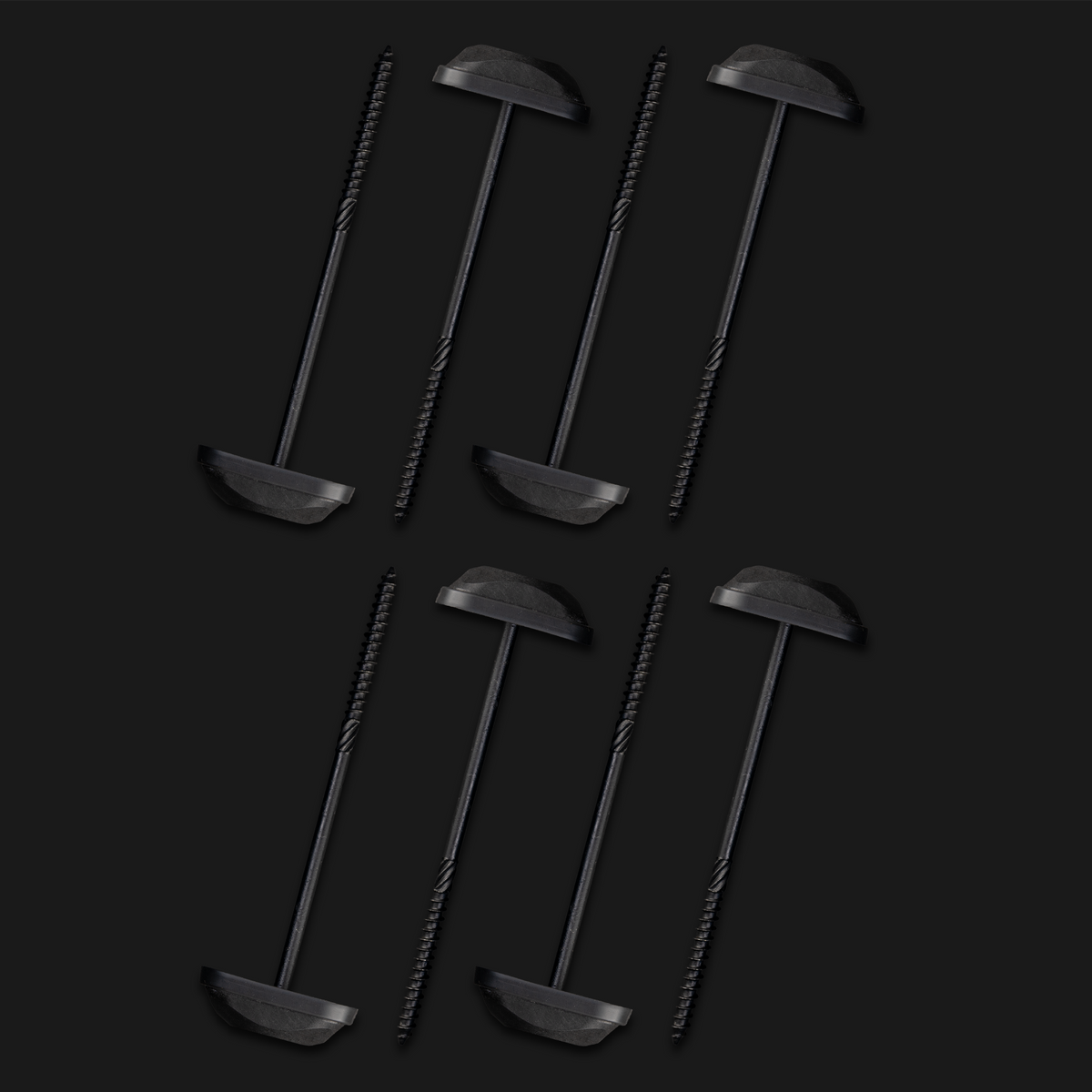Tiegear Flat Terra pegs, pack of eight
