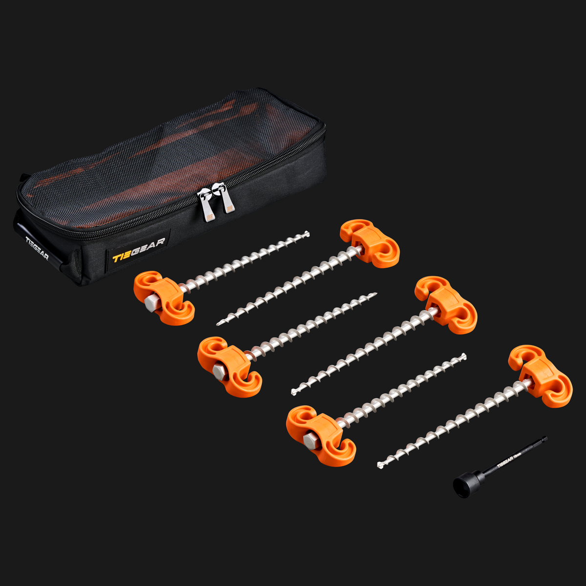 Tiegear Hard Terra 6 Pack