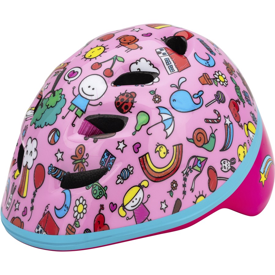 Rosebank Bubba XXS helmet, Girls pink design