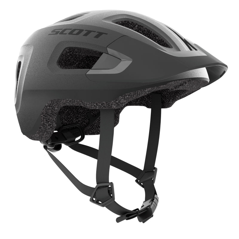 Scott Supra Junior helmet in Granite Black
