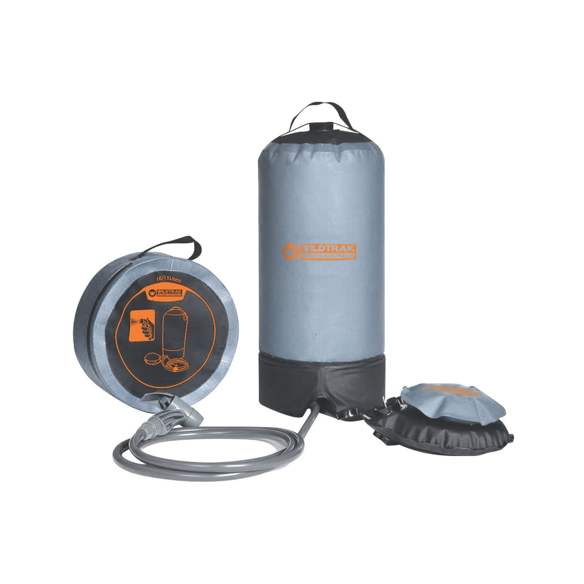 Wildtrak Portable Shower with Foot Pump 15L
