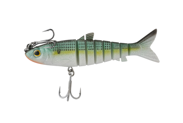 Wilson Live Mullet, Flash Herring colour, manufacturer illustration