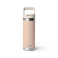 Rambler 18 oz (532 ml) Straw Bottle in Tahini