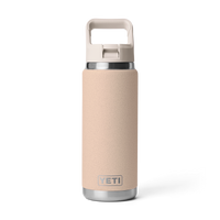 Rambler 26 oz (769 ml) Straw Bottle in Tahini
