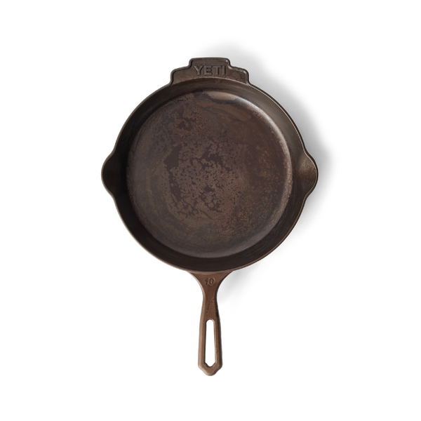 YETI Cast Iron Skillet 10 inch overhead