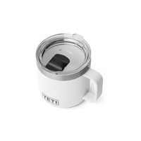 YETI Rambler 14 oz ceramic-lined stackable mug with MagSlider lid, White