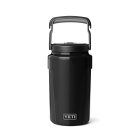 Silo™ Half Gallon (1.9 L) Jug with Straw Cap — Black