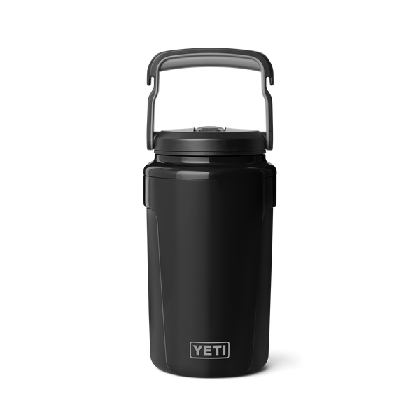 Silo™ Half Gallon (1.9 L) Jug with Straw Cap — Black