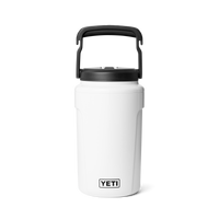Silo™ Half Gallon (1.9 L) Jug with Straw Cap — White