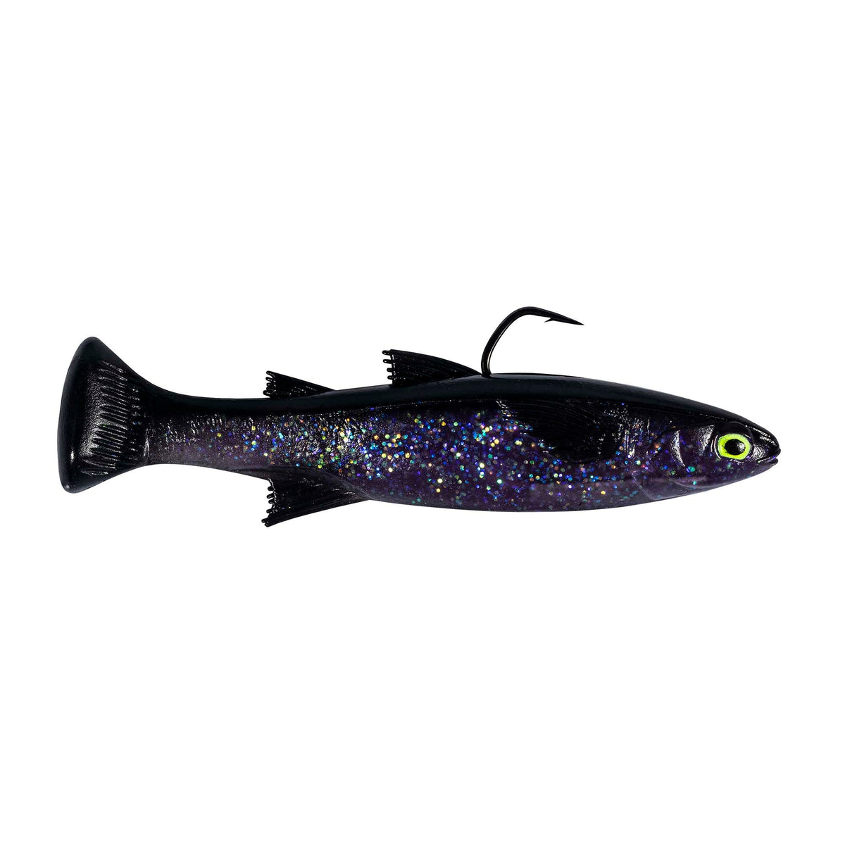 Zman Mulletron LT Rigged 4.5in / Midnight Exp