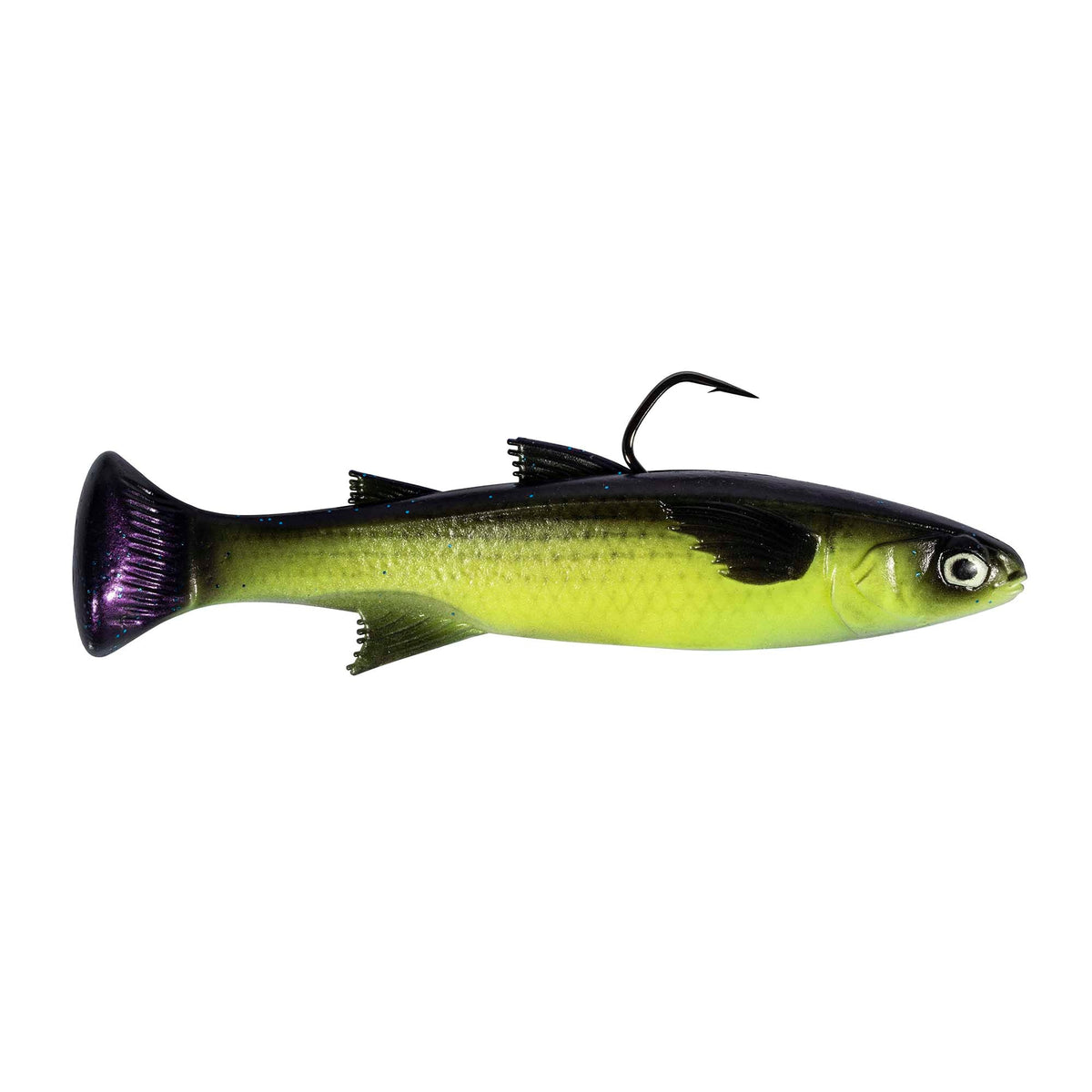 Zman Mulletron LT Rigged 4.5in / Bayou Tiger