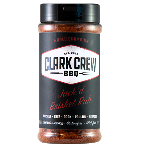 Clark Crew Jackd Brisket Rub 12oz