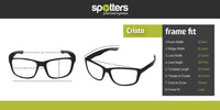 Spotters Sunglasses Cristo Gloss Black