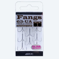 BKK Fangs Treble UA — representative product or package image; select the size option, pack quantity varies where listed