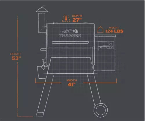 Traeger Pro 575 Pellet Smoker