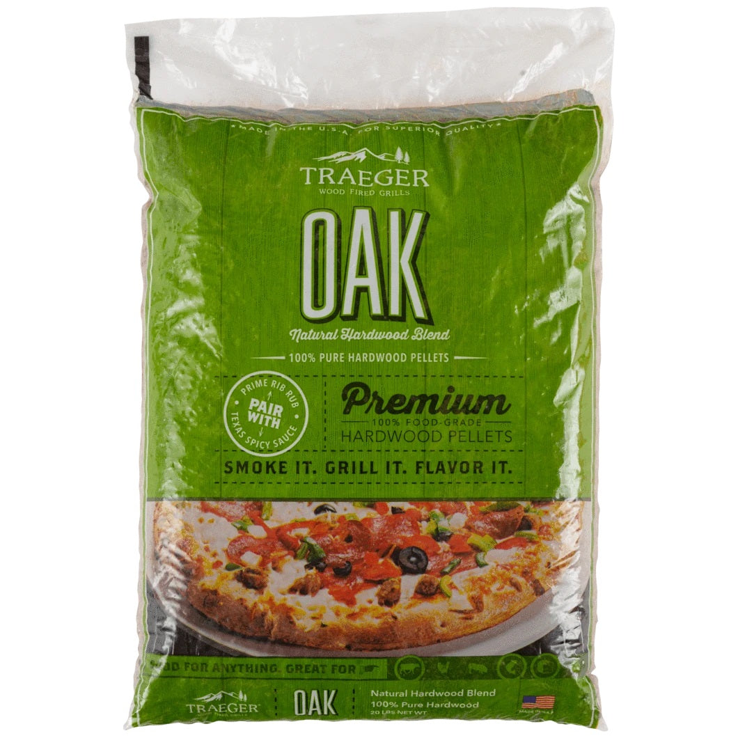 Traeger Pellets Oak Bag