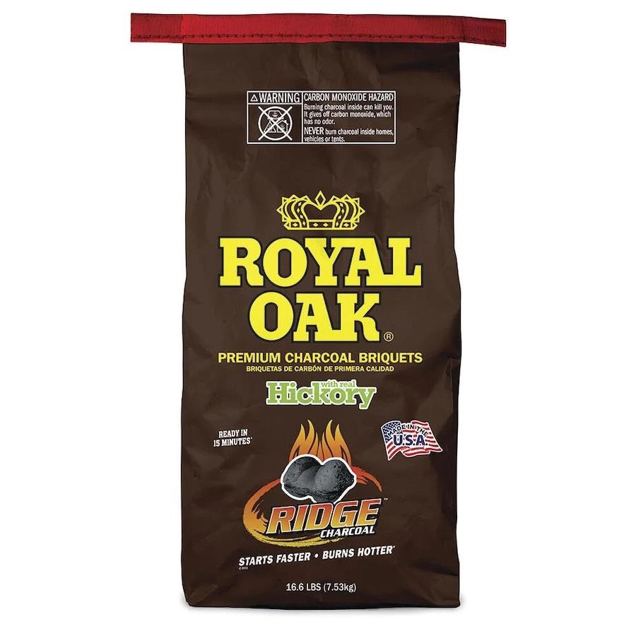 Royal Oak Hickory Charcoal Briquets 7.53kg