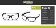 Spotters Sunglasses Ruby Gloss Black