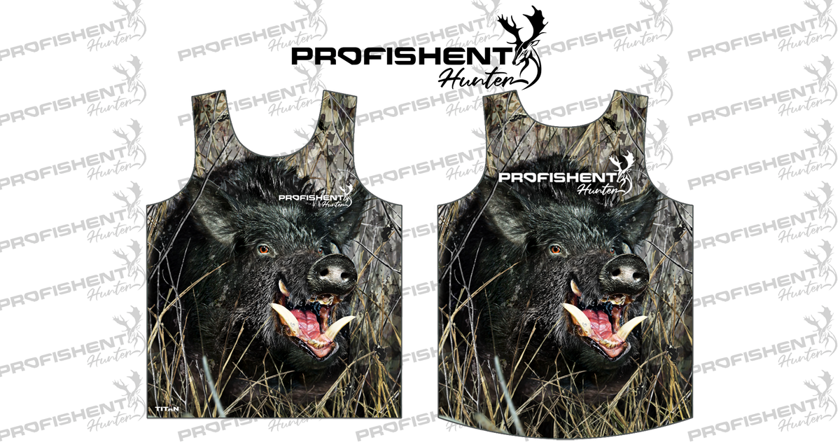 Profishent Camo Pig Singlet