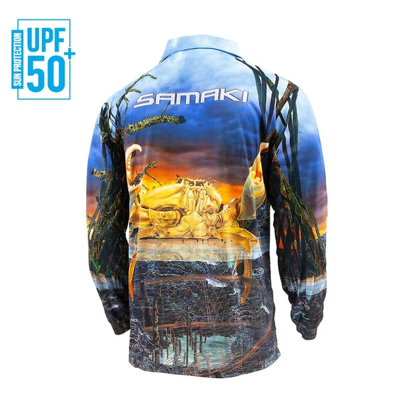 Samaki Mudcrab L/S Shirt