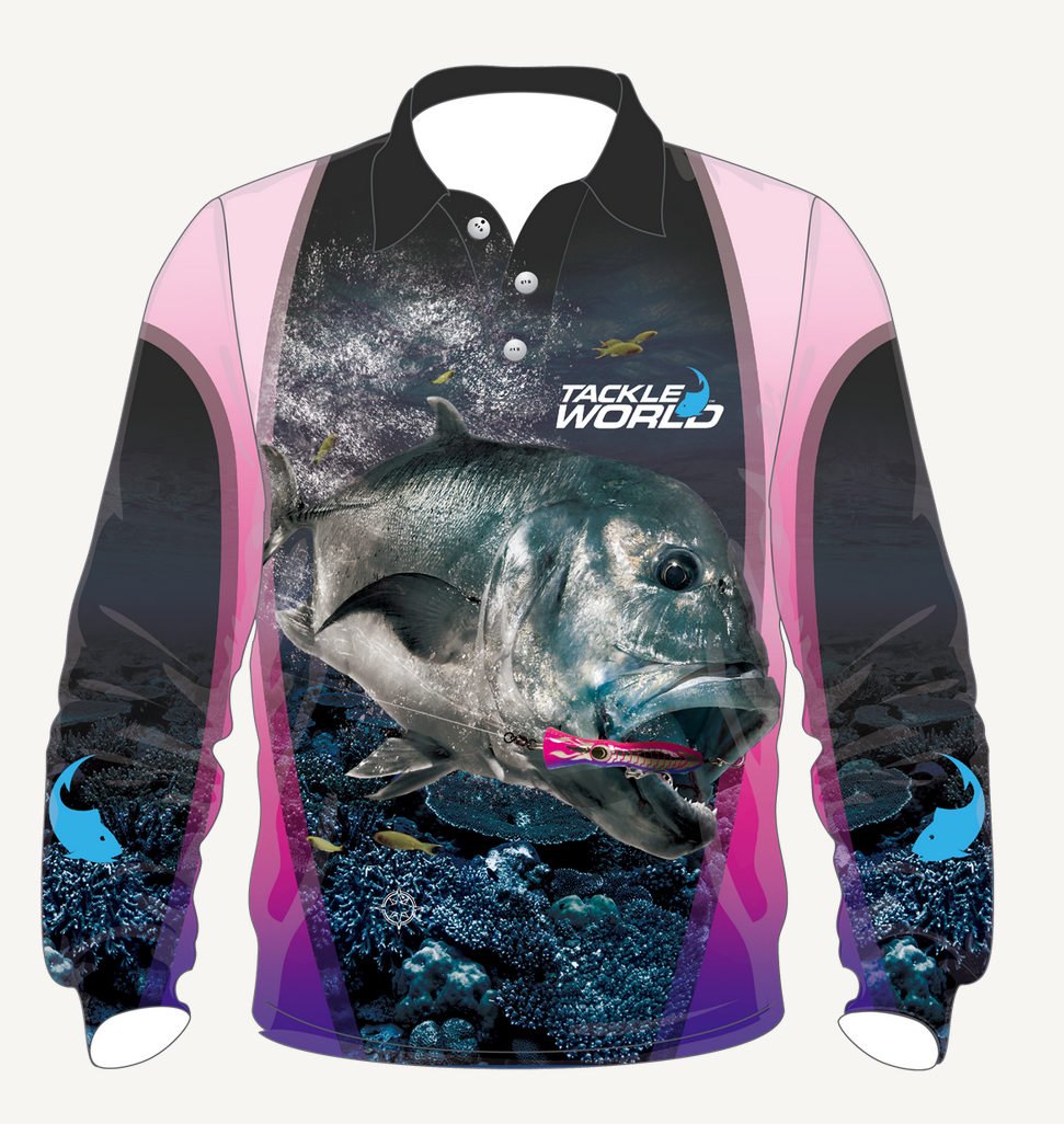 TackleWorld Fishing Shirt Girls GT V2