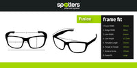 Spotters Sunglasses Fusion Matt Black