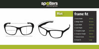 Spotters Sunglasses Riot Matt Black