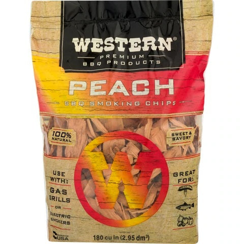 Western BBQ Peach Wood Chips