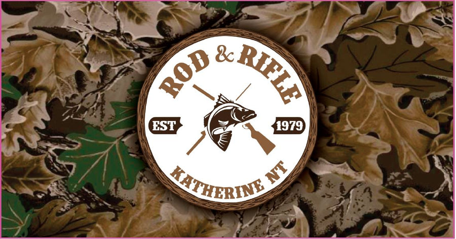 Rod and Rifle Stubby Cooler