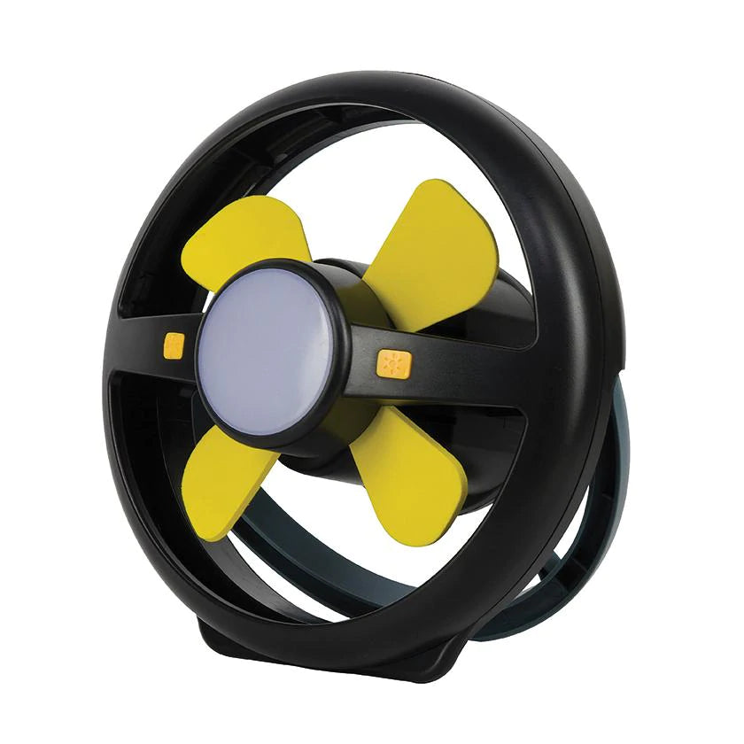 OzTrail Portable Fan and Light Rechargeable