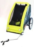 Bicycle Trailer For Single Child Green